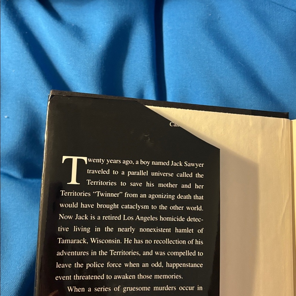 StephenKing And PeterStraub BlackHouse HardCover ANovelAuthorsOfTheTaisman NWOTS - Picture 8 of 14